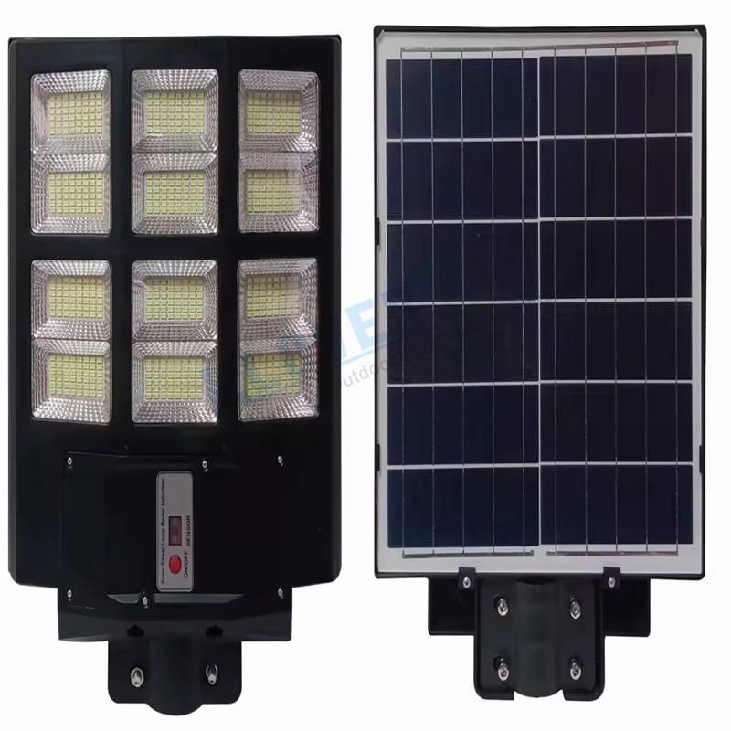 High lumen outdoor waterproof Motion sensor 200w 300w 400w all in one solar street lights (3)