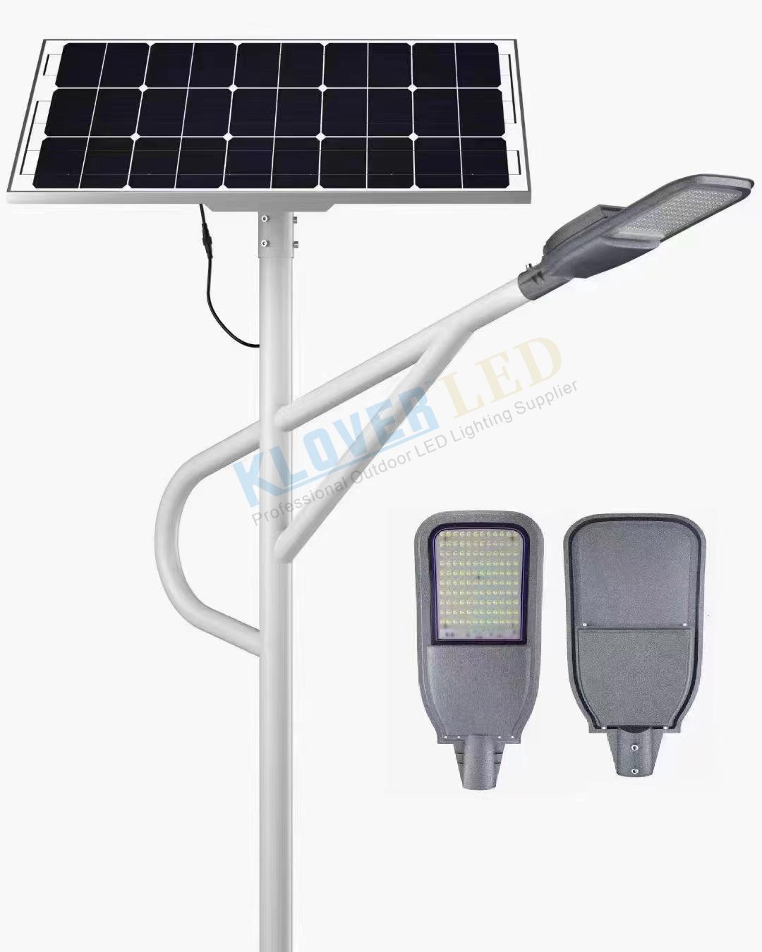 hot sale high lumen 100W 200w 300W 400W all in two solar street light