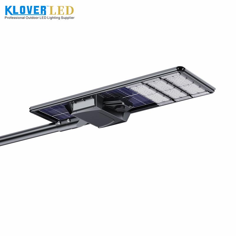 solar powered high lumen integrated 40W 50W all in one solar street light